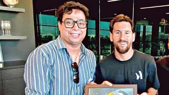 Messi india tour Satadru Dutta