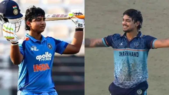 Vaibhav Suryavanshi and Ishan Kishan Century Vijay Hazare Trophy