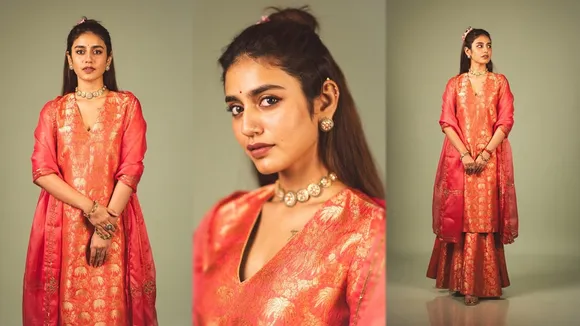 Priya Varrier Pongal Photos FI