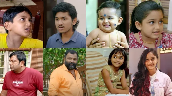 Uppum Mulakum actors  then and Now