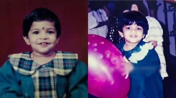 Aparna Balamurali Childhood Photo