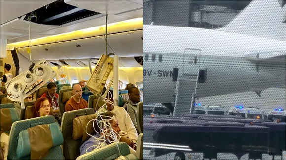 turbulence | Singapore Airlines flight