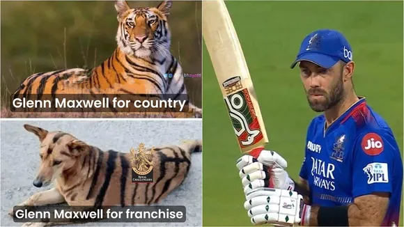 Glenn Maxwell | trolled | most golden ducks