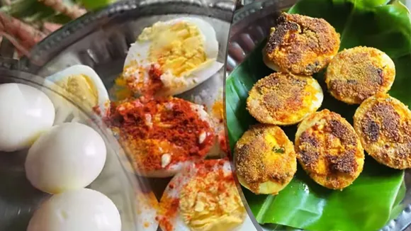 Goan Egg Rava Fry Recipe