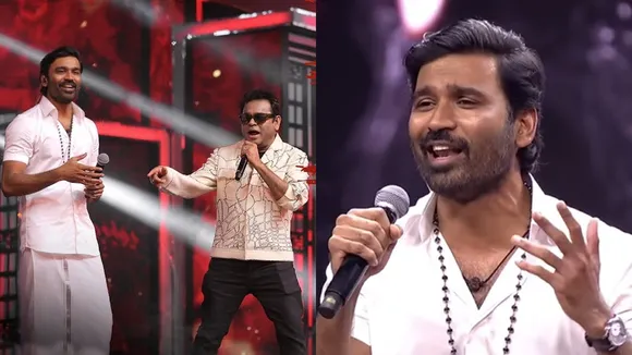 Dhanush AR Rahman Stage Performance