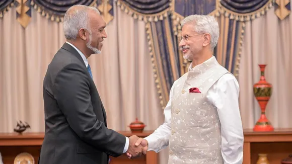 S Jaishankar, Mohamed Muizzu