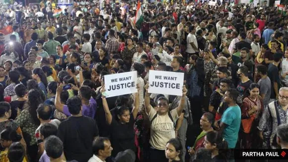 Kolkata Doctor, Protest