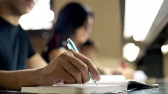 Student Writing Exam
