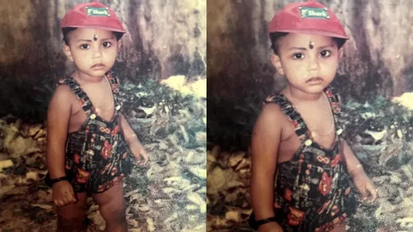 Arjun Shyam Gopan childhood photo