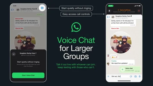 whatsapp | Group voice chats | New feature