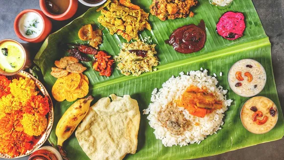 Onam Sadya calorie details