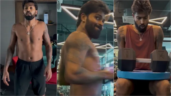 Hardik Pandya | work out