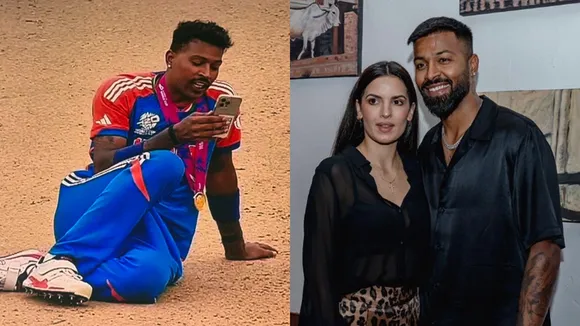 Hardik Pandya, Natasa stankovic