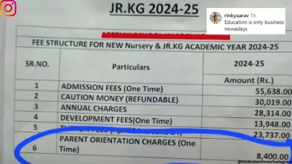 School Fees List
