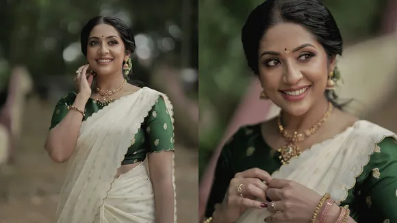 Navya Nair Onam Photoshoot 