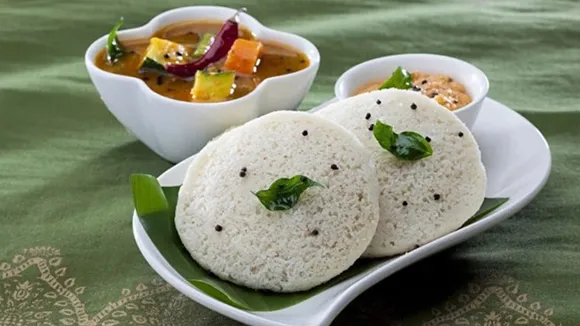 Kerala Style Idli  Recipe with SamRed White Coconut Chutney