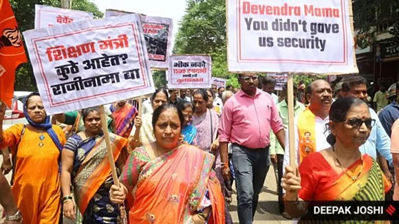 Badlapur sexual abuse