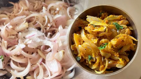 Besan Pyaz ki Sabji 