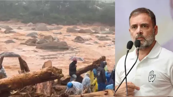 landslides in Wayanad, Rahul Gandhi
