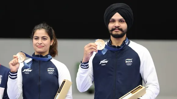 Manu Bhaker, Sarabjot Singh