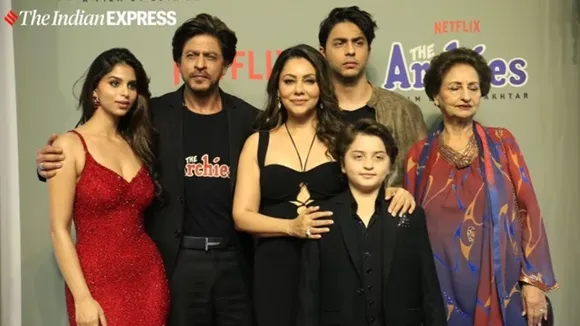 Shah Rukh Khan And Family