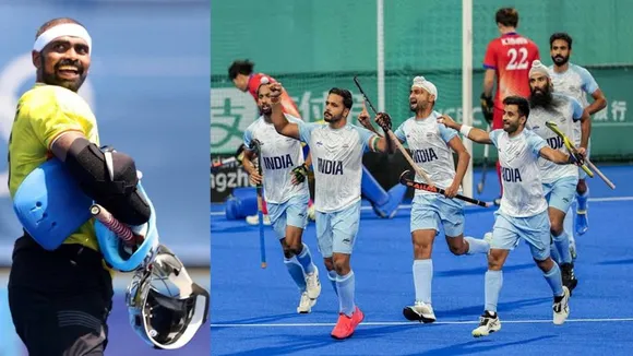 India vs Great Britain Hockey, Paris Olympics 2024 Quarter Final, PR Sreejesh