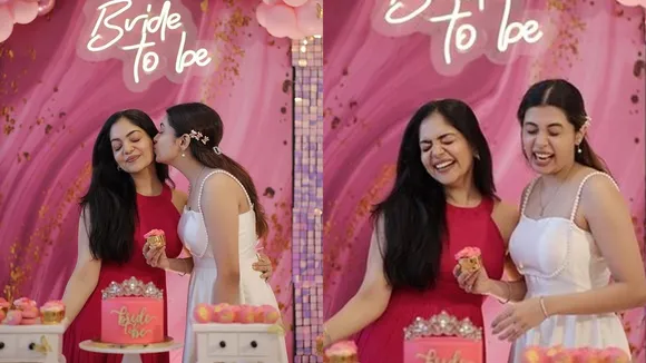 Diya Krishna Bridal Shower Ahaana Krishna fi