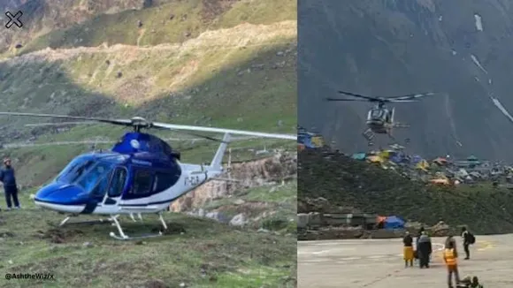  Helicopter loses control, Kedarnath