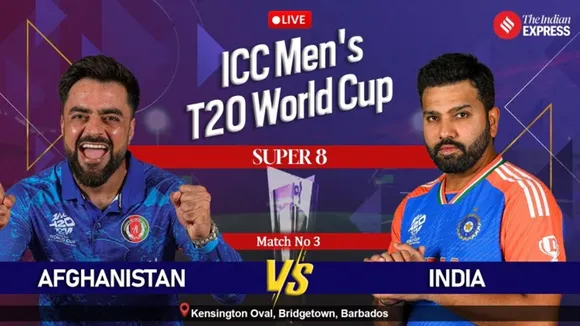 India vs Afghanistan Live Score, T20 World Cup 2024 Match Today: