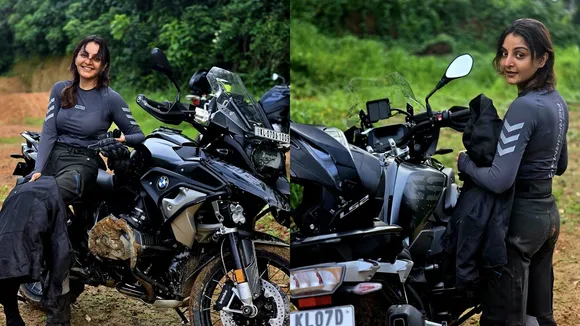 Manju Warrier Riding Pics