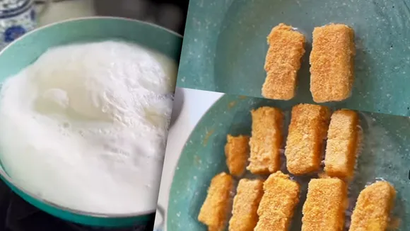 Fried Milk Snack