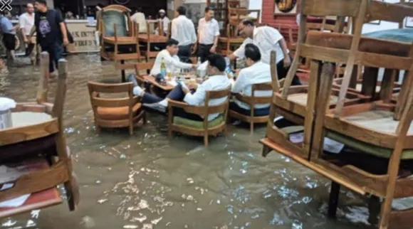 Delhi Press club Flood