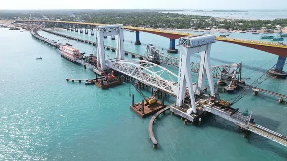 Indian Railways, New Pamban Bridge