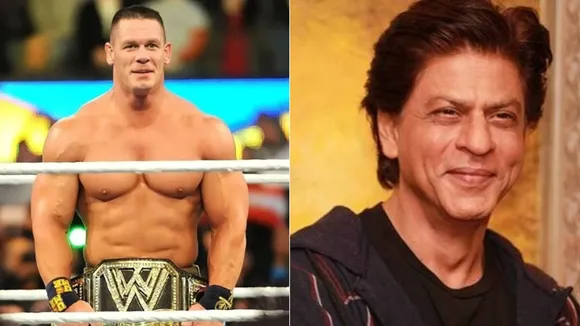 Jhon cena, Shah Rukh Khan