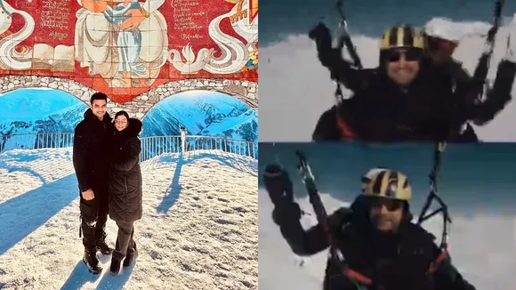 Tovino Thomas  paragliding