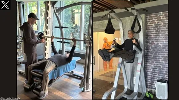 Viral Post IPS officer workout