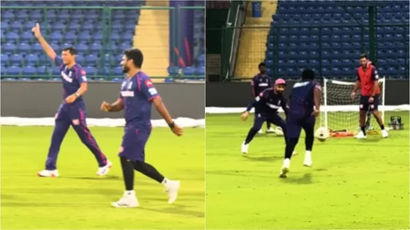 Sanju Samson, viral football video,