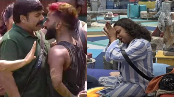 Bigg Boss Malayalam Jaanmoni Ratheesh Asi Rocky Fight