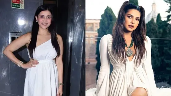 Mannara Chopra and Priyanka Chopra