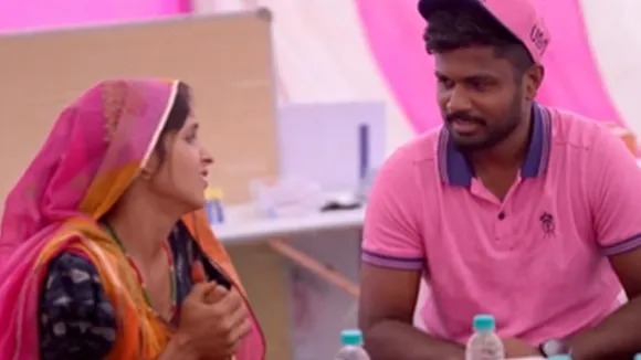 sanju samson | RR | pink promise