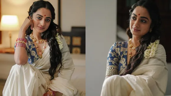 Namitha Pramod Traditional Outfit