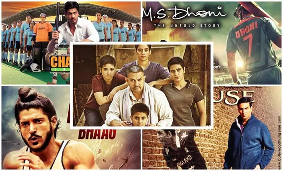 sports, movies, dangal, ms dhoni, chakte india, bhag milka bhag, azhar