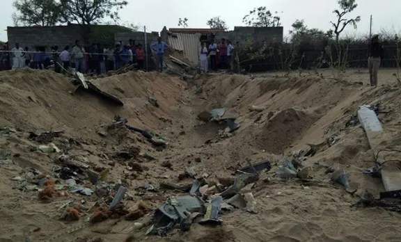 വ്യോമസേനയുടെ സുഖോയ്-30 വിമാനം രാജസ്ഥാനില്‍ തകര്‍ന്ന് വീണു