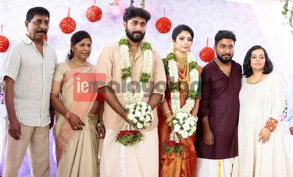 dhyan sreenivasan, marriage, arpitha