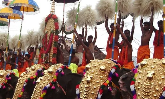 thrissur pooram,