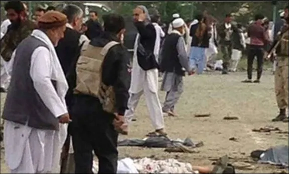 കാബൂളിൽ വീണ്ടും സ്ഫോടനം, കബറടക്കത്തിനിടെ നടന്ന  സ്ഫോടനത്തിൽ 12 പേർ കൊല്ലപ്പെട്ടു