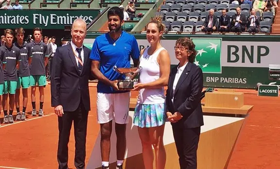 French open mixed doubles title, ഫ്രഞ്ച് ഓപ്പൺ മിക്സഡ് ഡബിൾസ് കിരീടം, Rohan Bopanna-Gabriela Dabrowski, രോഹൻ ബൊപ്പണ്ണ-ഗബ്രിയേല ദാബ്രോവസ്കി, ഗബ്രിയേല ദാബ്രോവസ്കി, രോഹൻ ബൊപ്പണ്ണ, Indo-Canadian pairing, ഇന്ത്യ-കാനഡഡ സഖ്യം, ഫ്രഞ്ച് ഓപ്പൺ