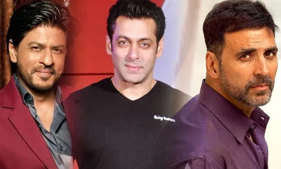 Shah Rukh Khan, Salman Khan, Akshay Kumar