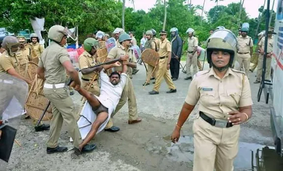 Puthuvype, പുതുവൈപ്പിൻ സമരം, ഐഒസി പ്ലാന്റ് സമരം, Puthuvype IOC Plant protest, Police action on Puthuvype strike, പുതുവൈപ്പിനിലെ പൊലീസ് സമരം
