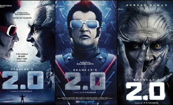 Rajinikanth, Akshay Kumar, 2.0